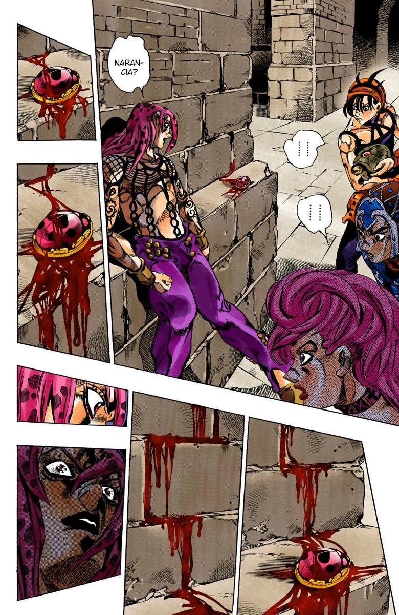 JoJo's Bizarre Adventure Part 5 - Vento Aureo (Official Colored) chapter 137 page 14