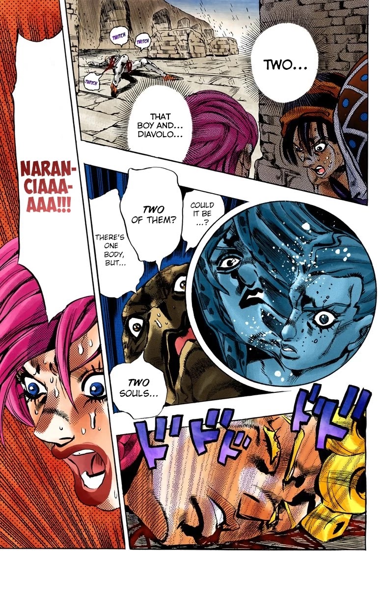 JoJo's Bizarre Adventure Part 5 - Vento Aureo (Official Colored) chapter 137 page 19