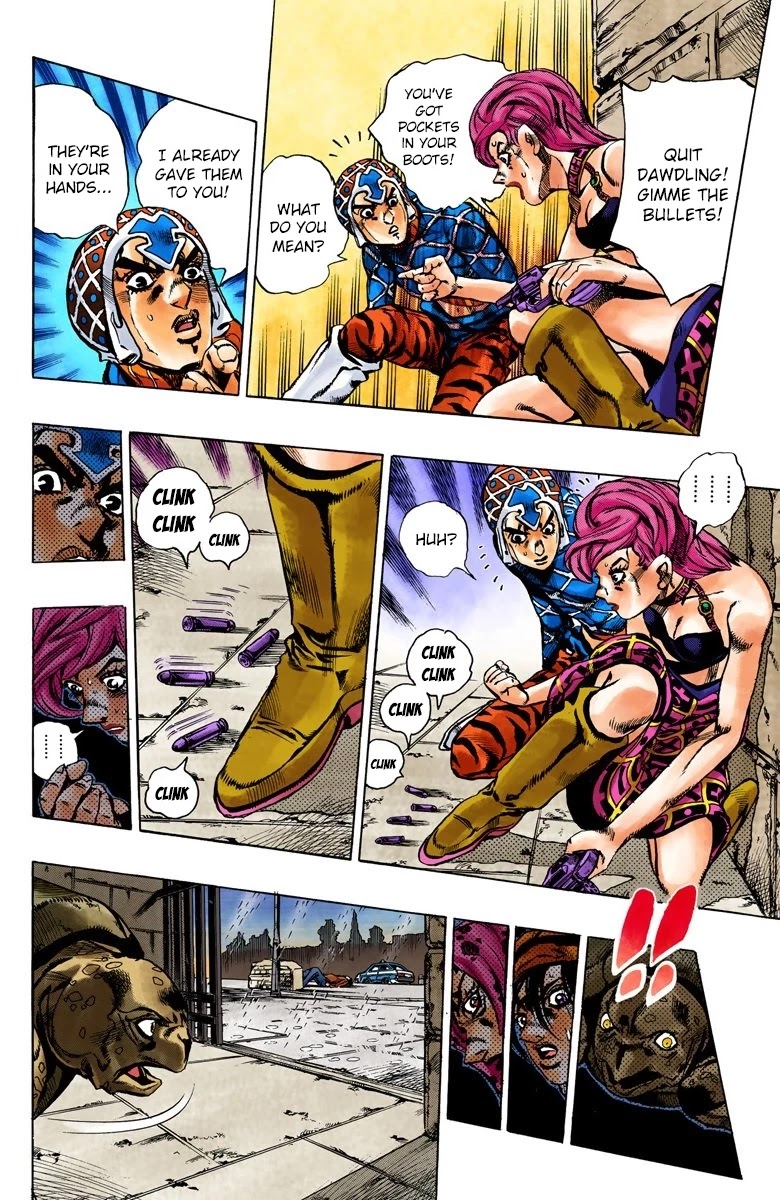 JoJo's Bizarre Adventure Part 5 - Vento Aureo (Official Colored) chapter 137 page 8