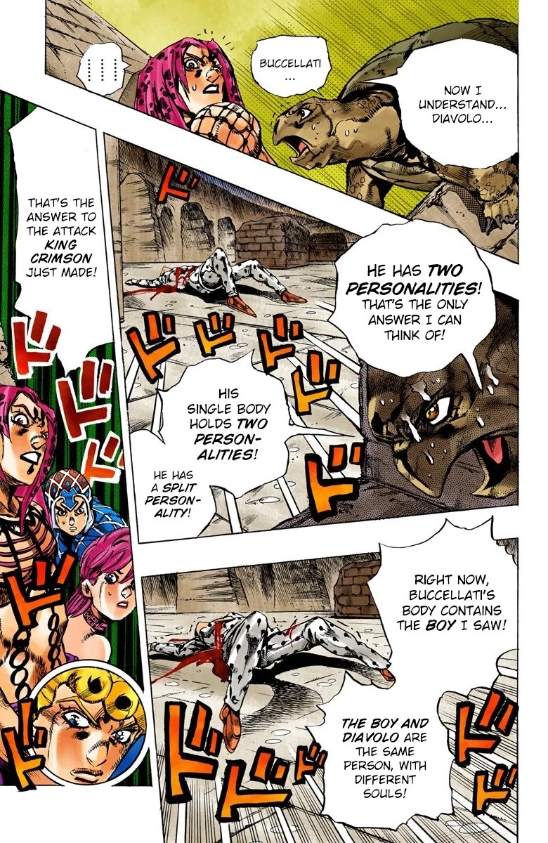 JoJo's Bizarre Adventure Part 5 - Vento Aureo (Official Colored) chapter 138 page 10