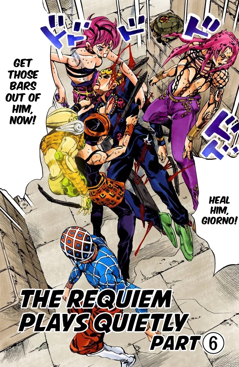 JoJo's Bizarre Adventure Part 5 - Vento Aureo (Official Colored) chapter 138 page 2