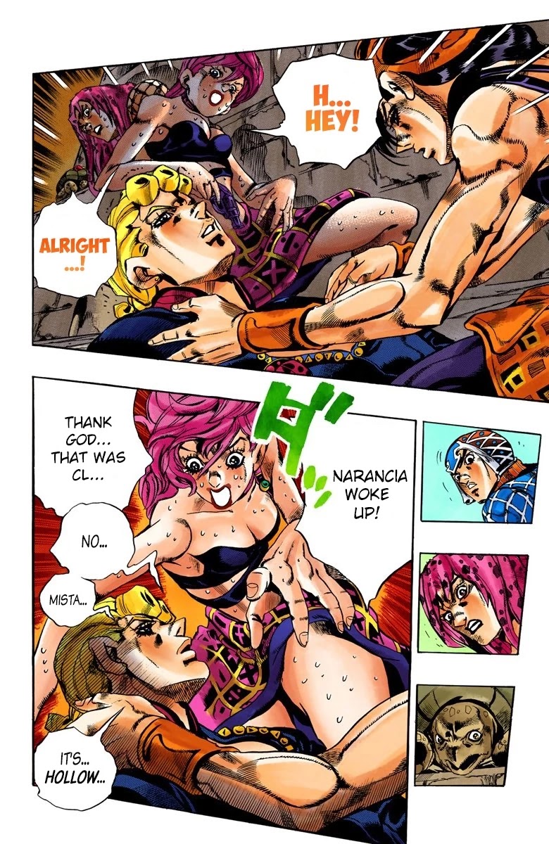 JoJo's Bizarre Adventure Part 5 - Vento Aureo (Official Colored) chapter 138 page 5