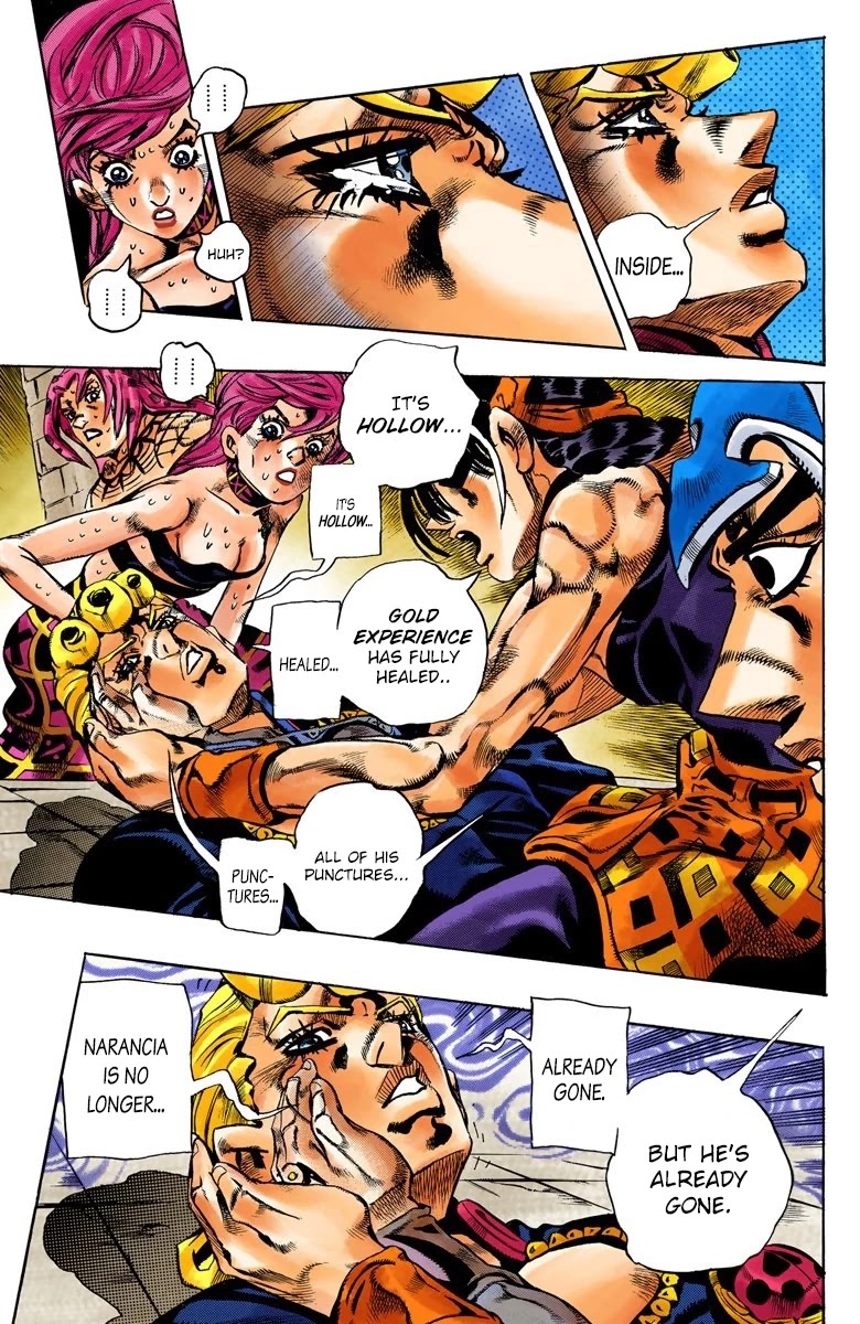 JoJo's Bizarre Adventure Part 5 - Vento Aureo (Official Colored) chapter 138 page 6