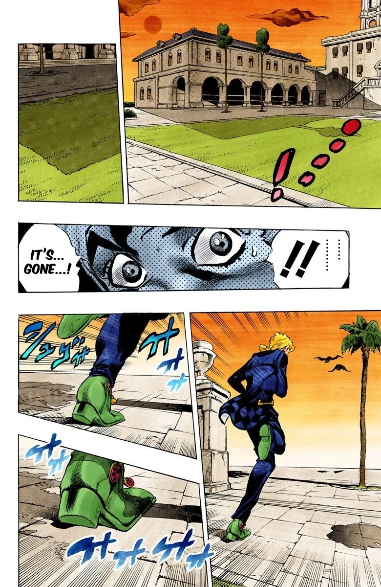 JoJo's Bizarre Adventure Part 5 - Vento Aureo (Official Colored) chapter 14 page 17