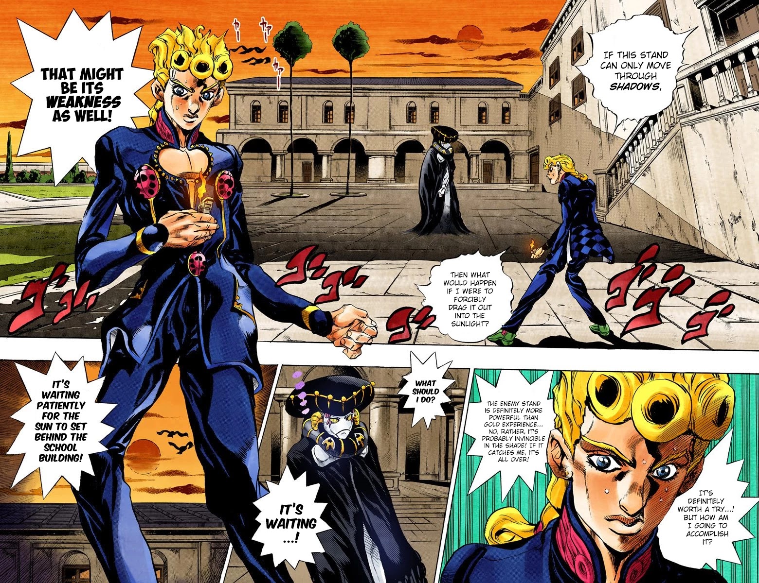 JoJo's Bizarre Adventure Part 5 - Vento Aureo (Official Colored) chapter 14 page 3