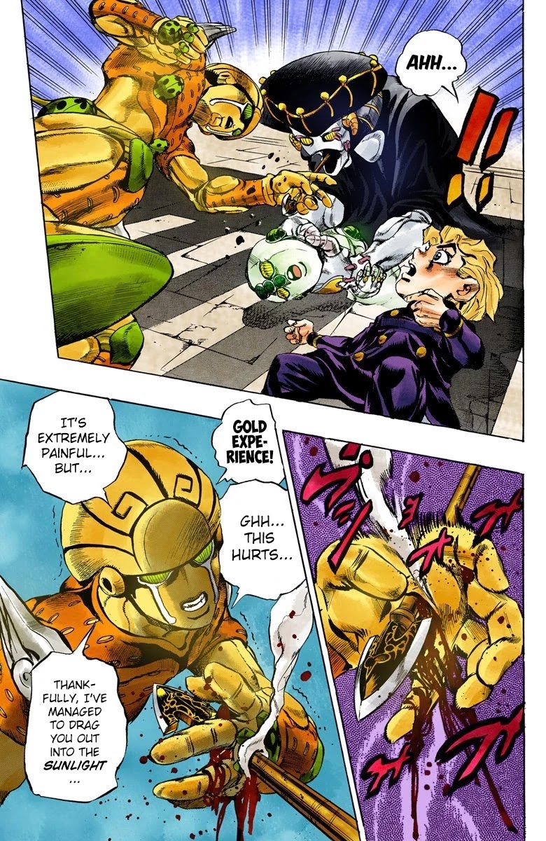 JoJo's Bizarre Adventure Part 5 - Vento Aureo (Official Colored) chapter 14 page 9