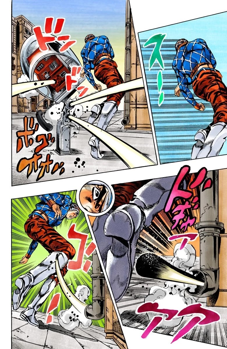 JoJo's Bizarre Adventure Part 5 - Vento Aureo (Official Colored) chapter 143 page 10