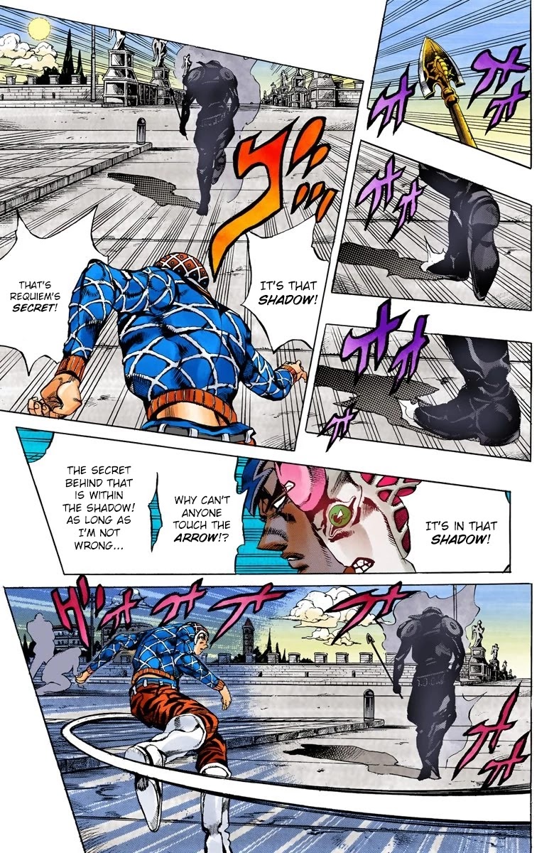 JoJo's Bizarre Adventure Part 5 - Vento Aureo (Official Colored) chapter 143 page 13