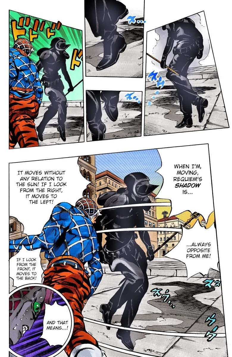 JoJo's Bizarre Adventure Part 5 - Vento Aureo (Official Colored) chapter 143 page 14