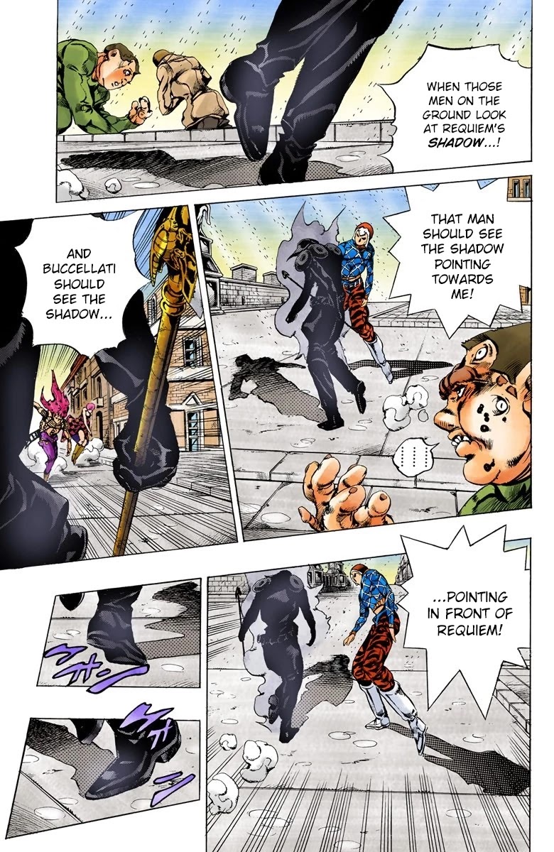 JoJo's Bizarre Adventure Part 5 - Vento Aureo (Official Colored) chapter 143 page 15