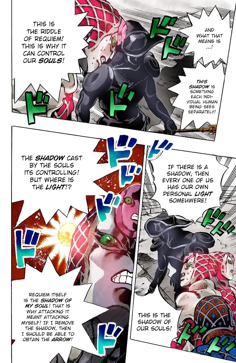 JoJo's Bizarre Adventure Part 5 - Vento Aureo (Official Colored) chapter 143 page 16