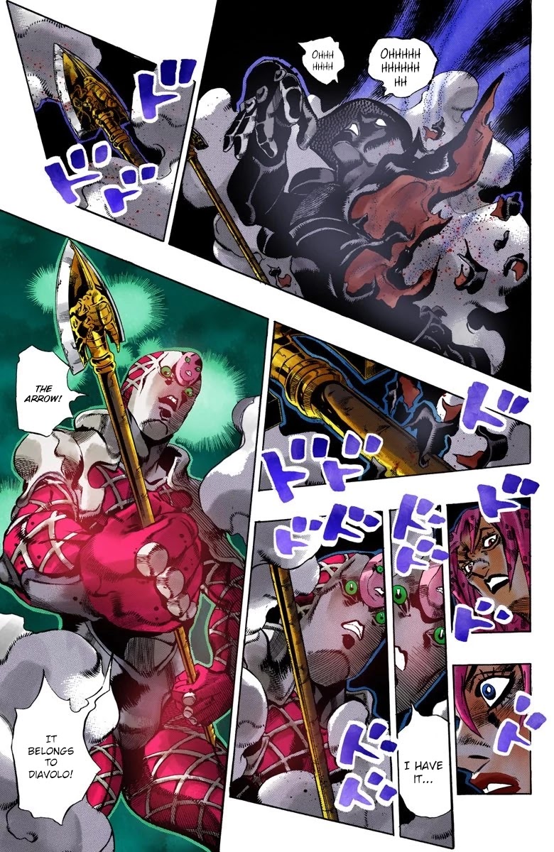 JoJo's Bizarre Adventure Part 5 - Vento Aureo (Official Colored) chapter 143 page 19