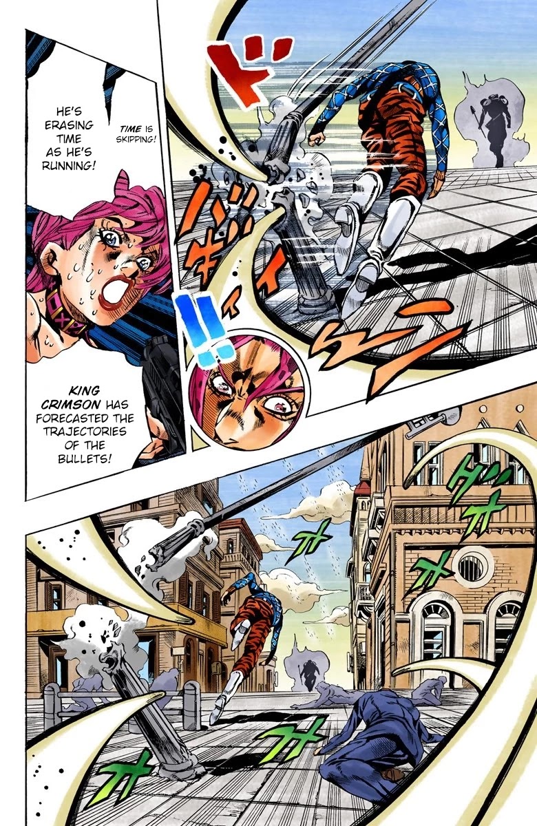 JoJo's Bizarre Adventure Part 5 - Vento Aureo (Official Colored) chapter 143 page 8