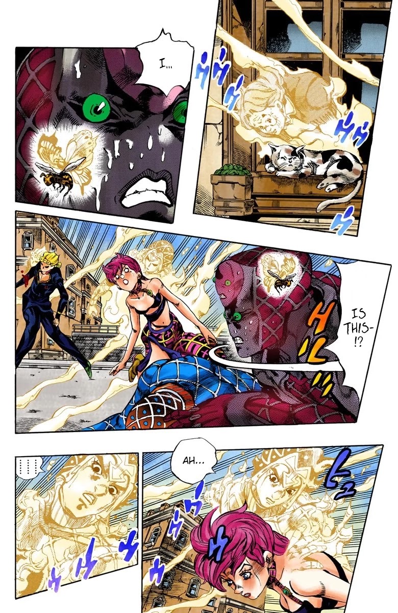 JoJo's Bizarre Adventure Part 5 - Vento Aureo (Official Colored) chapter 145 page 10