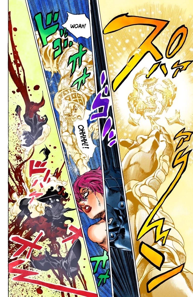 JoJo's Bizarre Adventure Part 5 - Vento Aureo (Official Colored) chapter 145 page 14