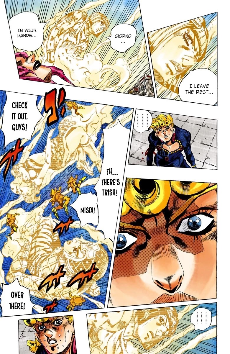 JoJo's Bizarre Adventure Part 5 - Vento Aureo (Official Colored) chapter 145 page 15