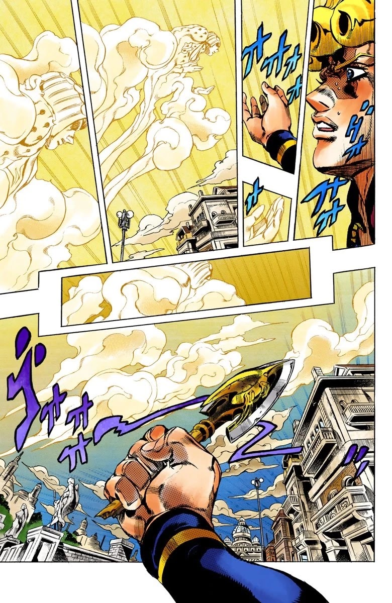 JoJo's Bizarre Adventure Part 5 - Vento Aureo (Official Colored) chapter 145 page 19