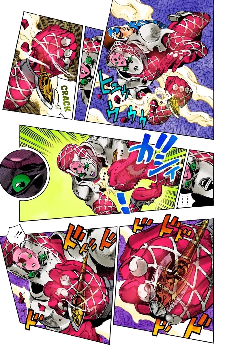 JoJo's Bizarre Adventure Part 5 - Vento Aureo (Official Colored) chapter 145 page 7