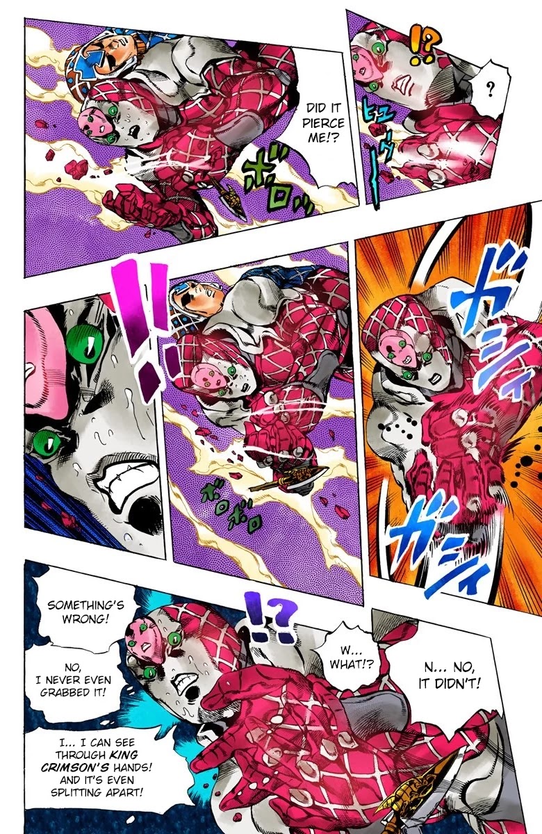 JoJo's Bizarre Adventure Part 5 - Vento Aureo (Official Colored) chapter 145 page 8