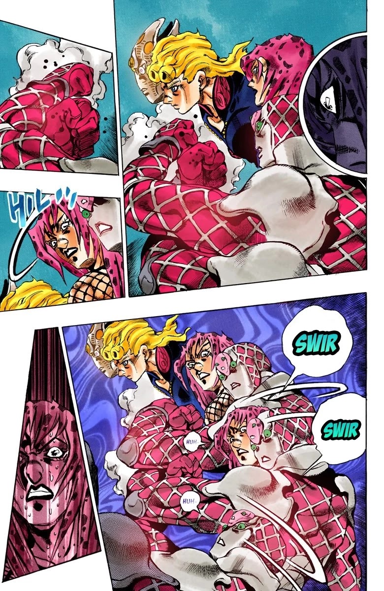 JoJo's Bizarre Adventure Part 5 - Vento Aureo (Official Colored) chapter 148 page 11