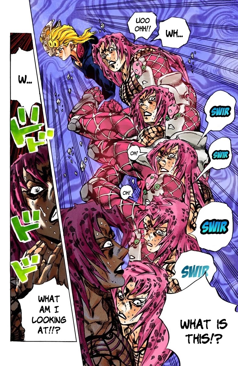 JoJo's Bizarre Adventure Part 5 - Vento Aureo (Official Colored) chapter 148 page 12