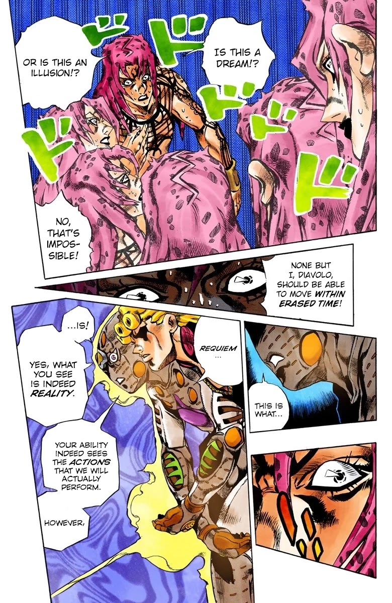 JoJo's Bizarre Adventure Part 5 - Vento Aureo (Official Colored) chapter 148 page 13