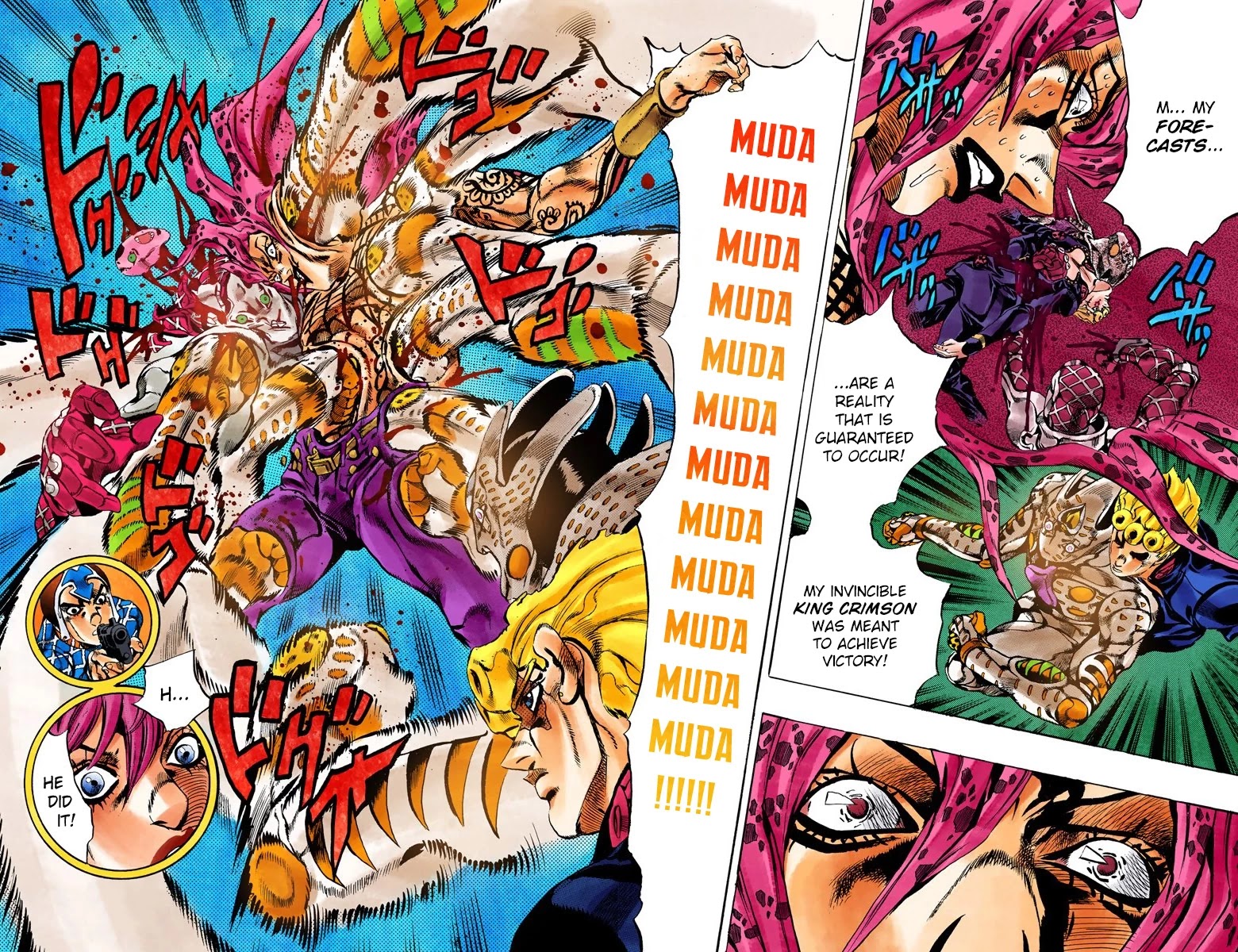 JoJo's Bizarre Adventure Part 5 - Vento Aureo (Official Colored) chapter 148 page 16