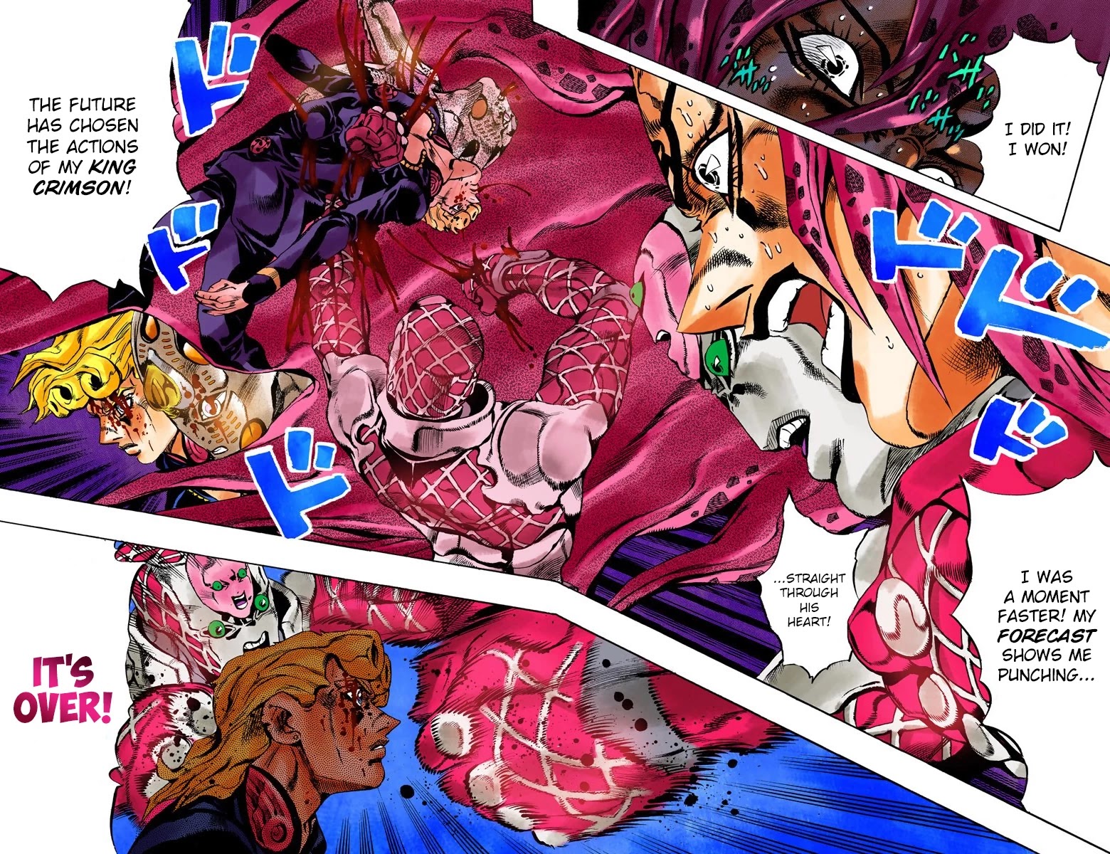 JoJo's Bizarre Adventure Part 5 - Vento Aureo (Official Colored) chapter 148 page 3