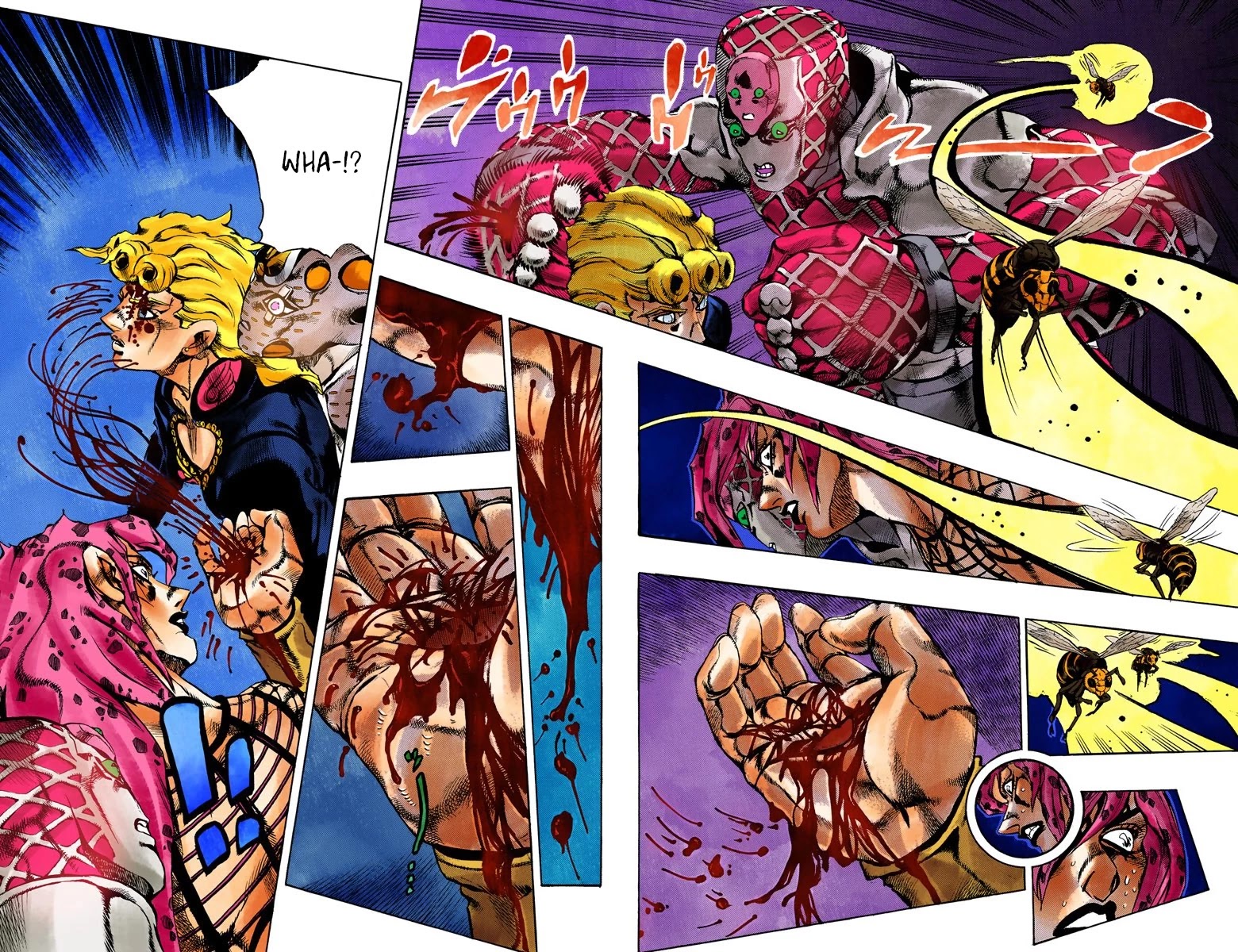 JoJo's Bizarre Adventure Part 5 - Vento Aureo (Official Colored) chapter 148 page 4