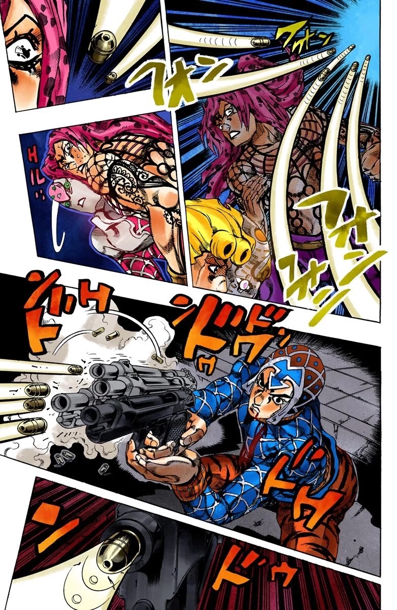 JoJo's Bizarre Adventure Part 5 - Vento Aureo (Official Colored) chapter 148 page 6