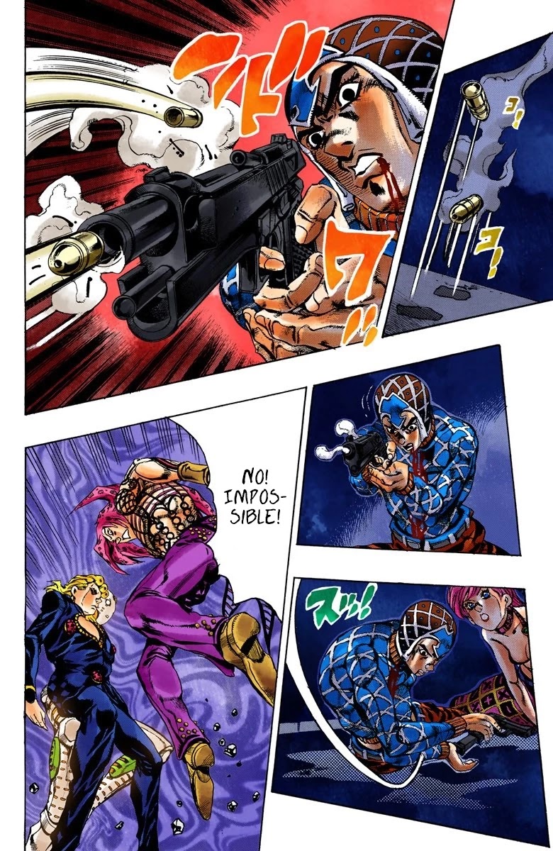 JoJo's Bizarre Adventure Part 5 - Vento Aureo (Official Colored) chapter 148 page 7