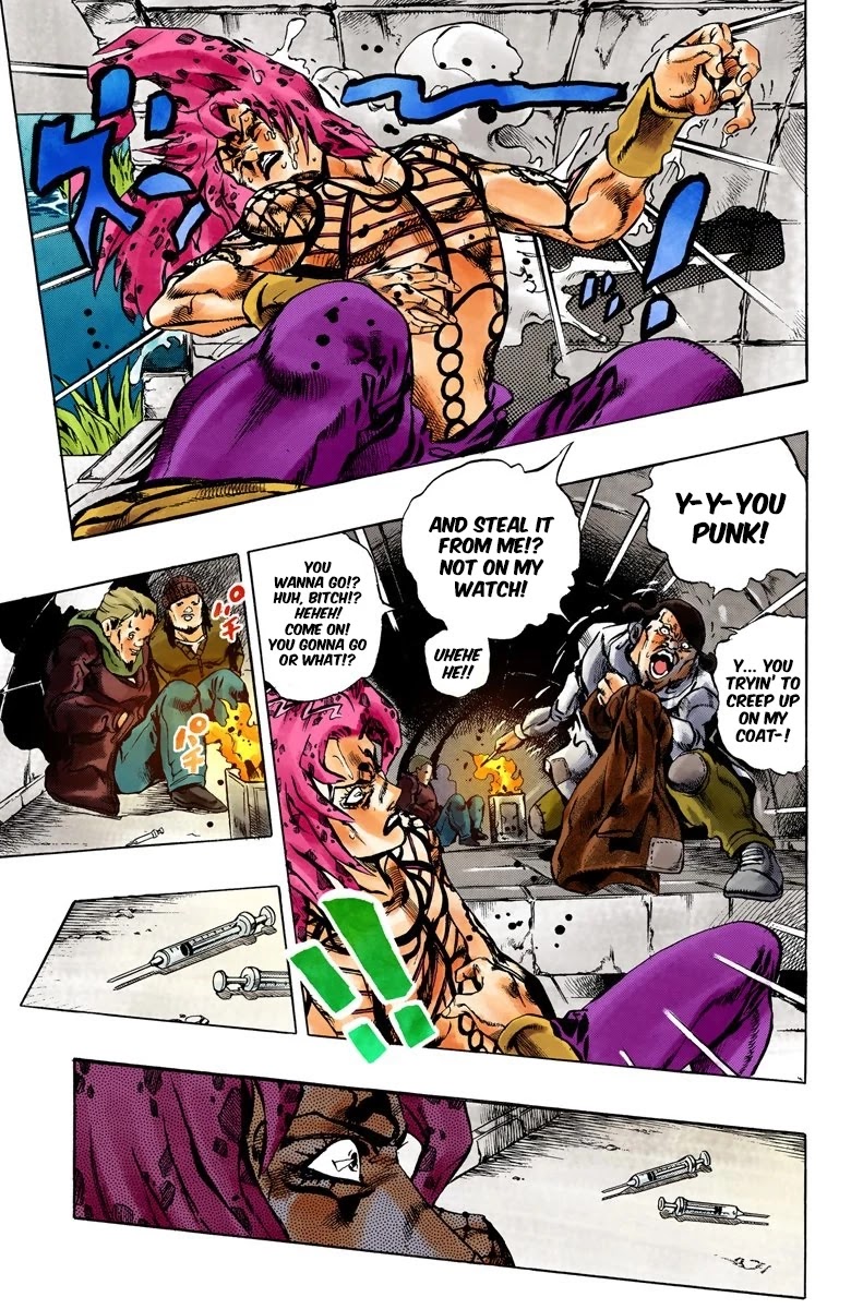 JoJo's Bizarre Adventure Part 5 - Vento Aureo (Official Colored) chapter 149 page 9