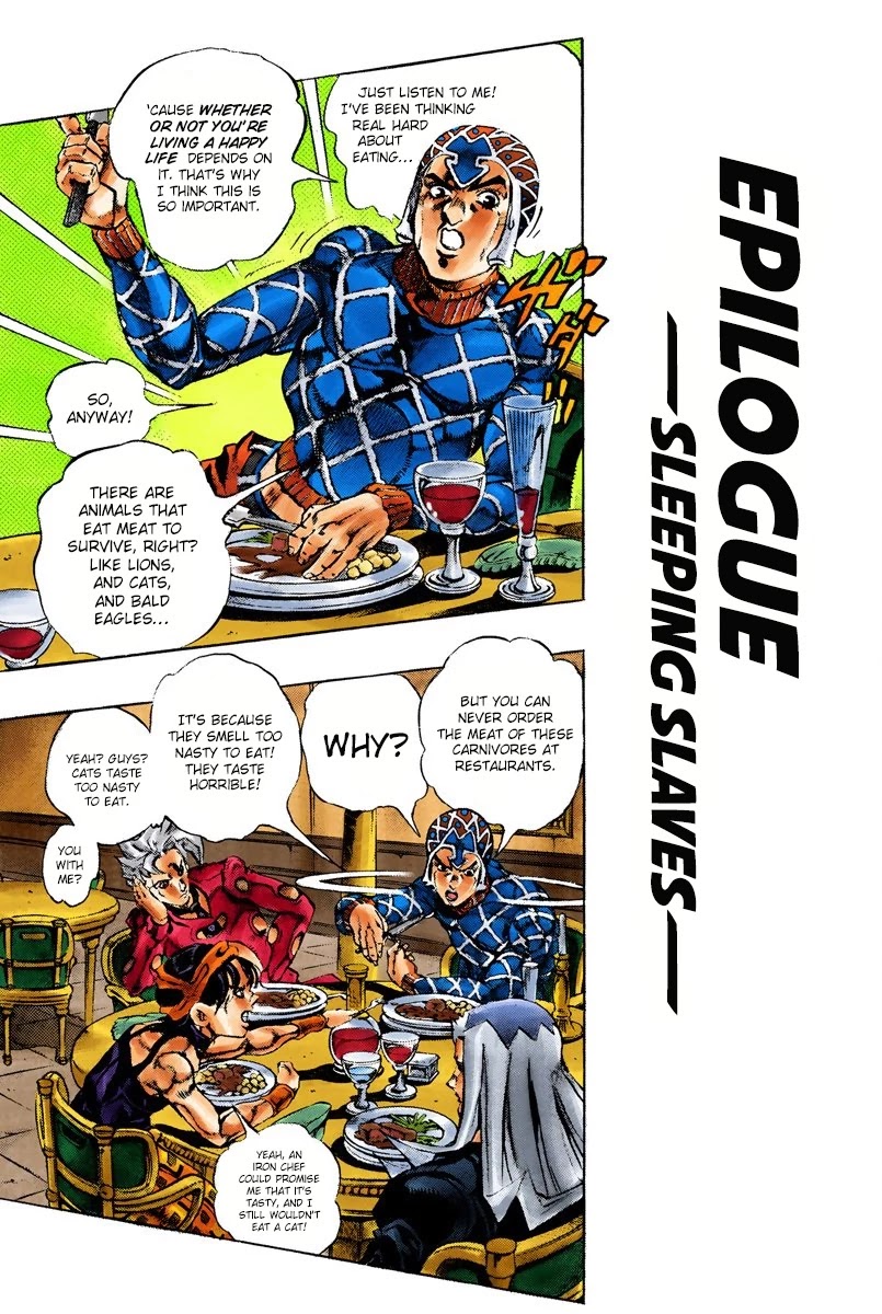JoJo's Bizarre Adventure Part 5 - Vento Aureo (Official Colored) chapter 151 page 1