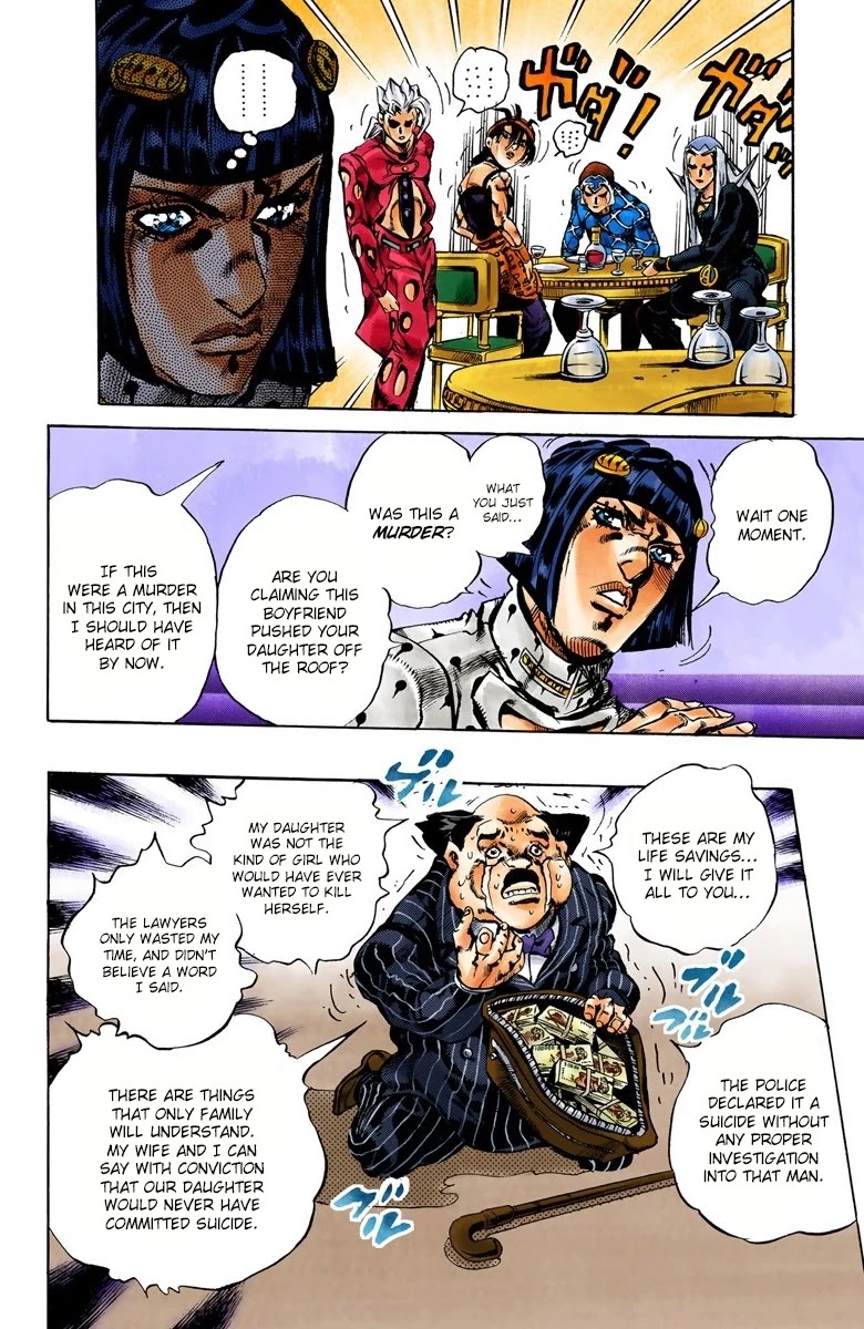 JoJo's Bizarre Adventure Part 5 - Vento Aureo (Official Colored) chapter 151 page 10