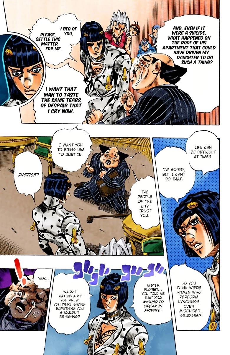 JoJo's Bizarre Adventure Part 5 - Vento Aureo (Official Colored) chapter 151 page 11