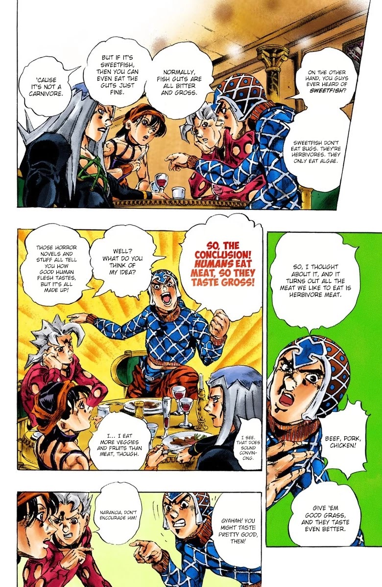 JoJo's Bizarre Adventure Part 5 - Vento Aureo (Official Colored) chapter 151 page 2