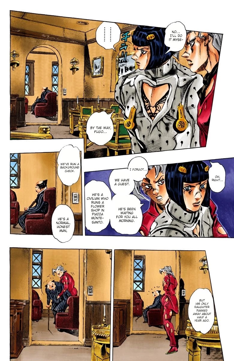 JoJo's Bizarre Adventure Part 5 - Vento Aureo (Official Colored) chapter 151 page 4