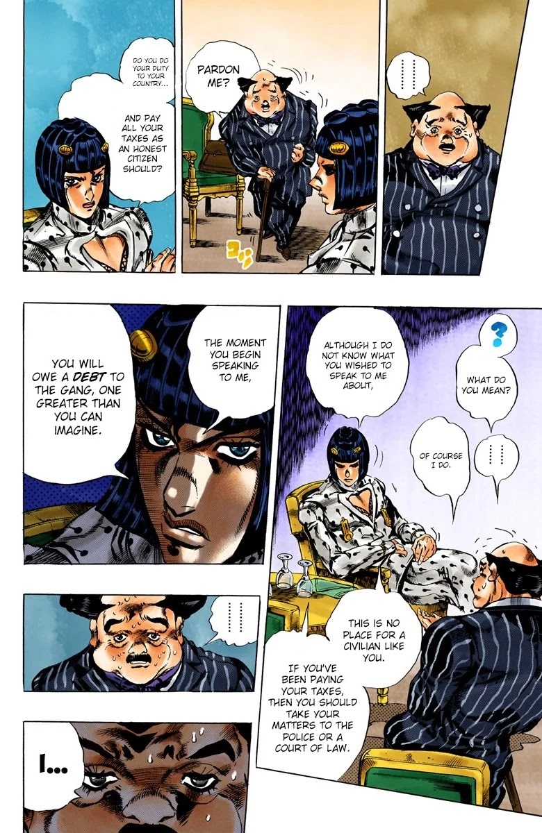 JoJo's Bizarre Adventure Part 5 - Vento Aureo (Official Colored) chapter 151 page 6