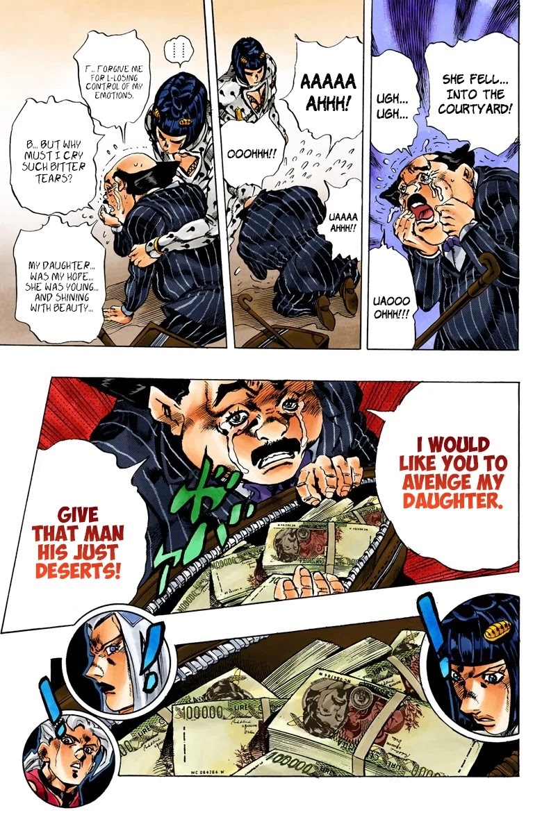 JoJo's Bizarre Adventure Part 5 - Vento Aureo (Official Colored) chapter 151 page 9