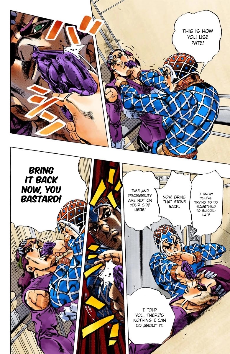 JoJo's Bizarre Adventure Part 5 - Vento Aureo (Official Colored) chapter 153 page 14