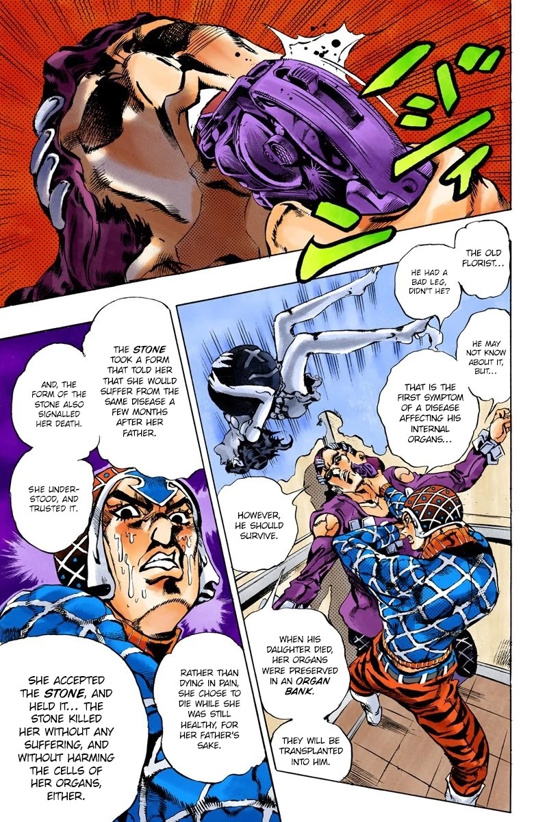 JoJo's Bizarre Adventure Part 5 - Vento Aureo (Official Colored) chapter 153 page 15