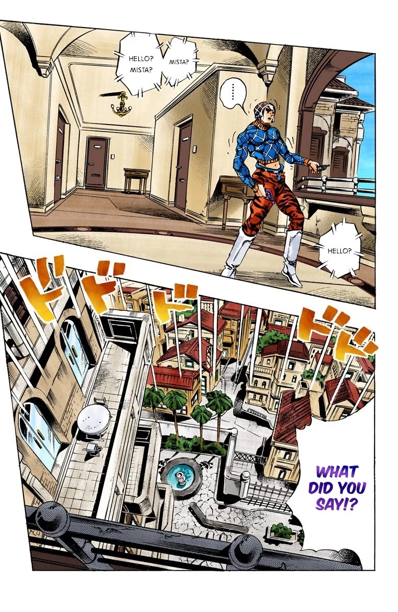 JoJo's Bizarre Adventure Part 5 - Vento Aureo (Official Colored) chapter 153 page 19