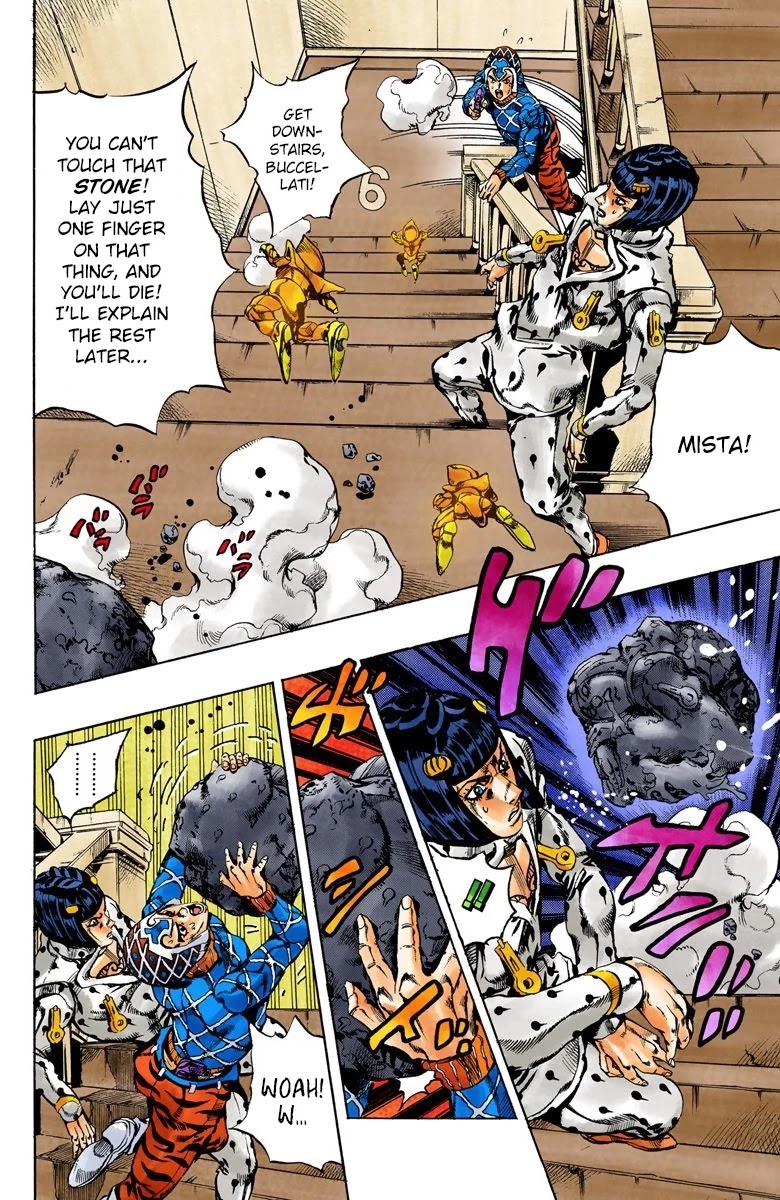 JoJo's Bizarre Adventure Part 5 - Vento Aureo (Official Colored) chapter 154 page 13
