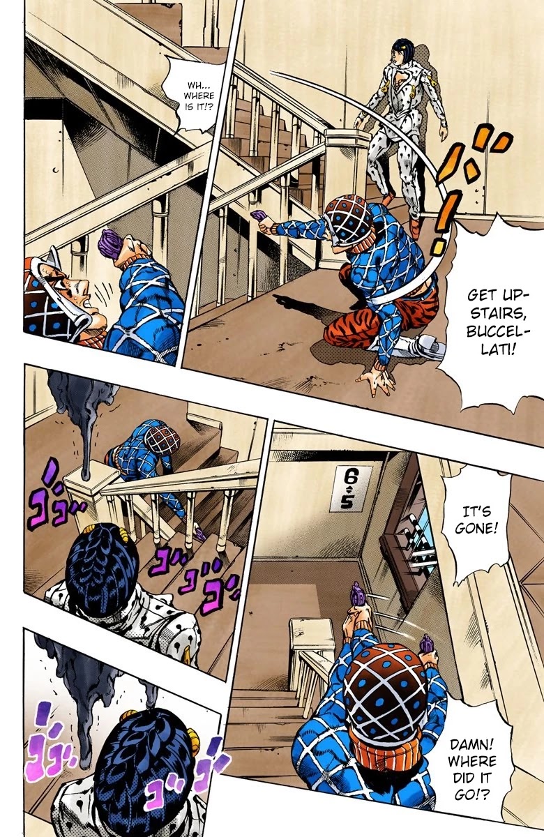JoJo's Bizarre Adventure Part 5 - Vento Aureo (Official Colored) chapter 154 page 15