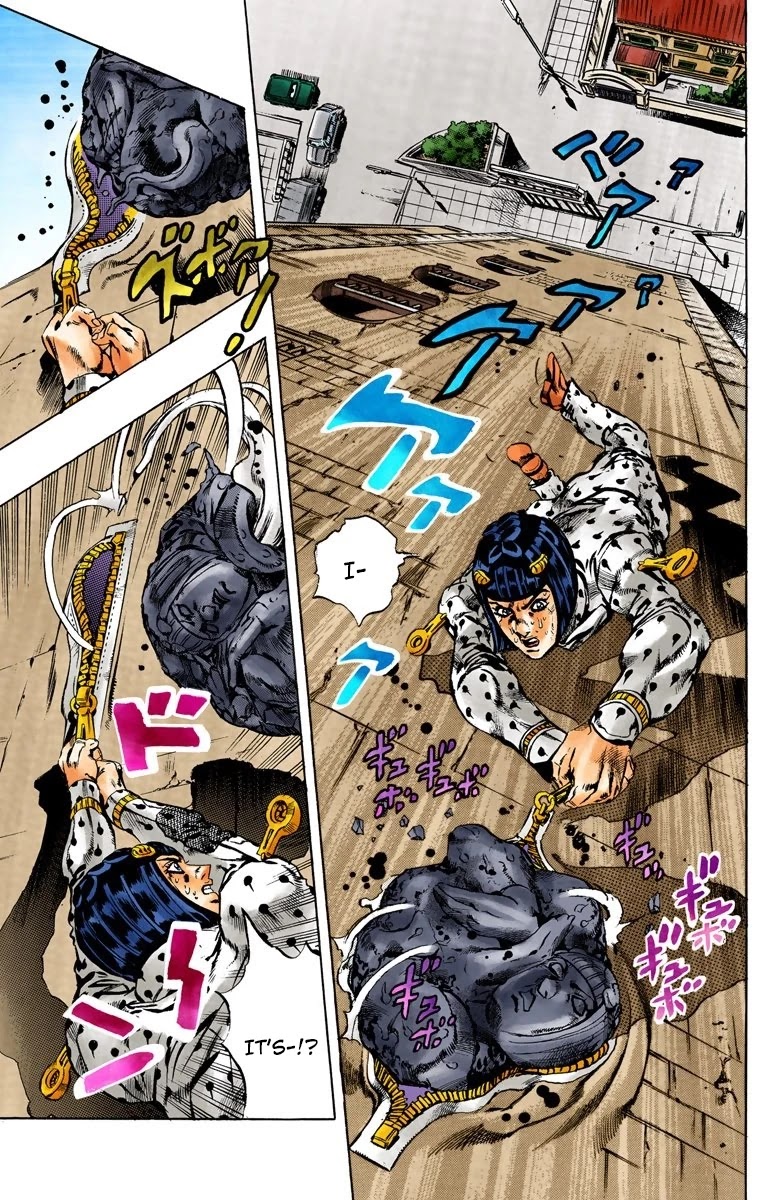 JoJo's Bizarre Adventure Part 5 - Vento Aureo (Official Colored) chapter 154 page 18