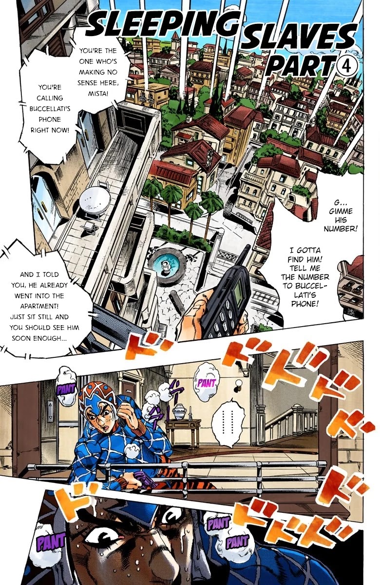 JoJo's Bizarre Adventure Part 5 - Vento Aureo (Official Colored) chapter 154 page 2