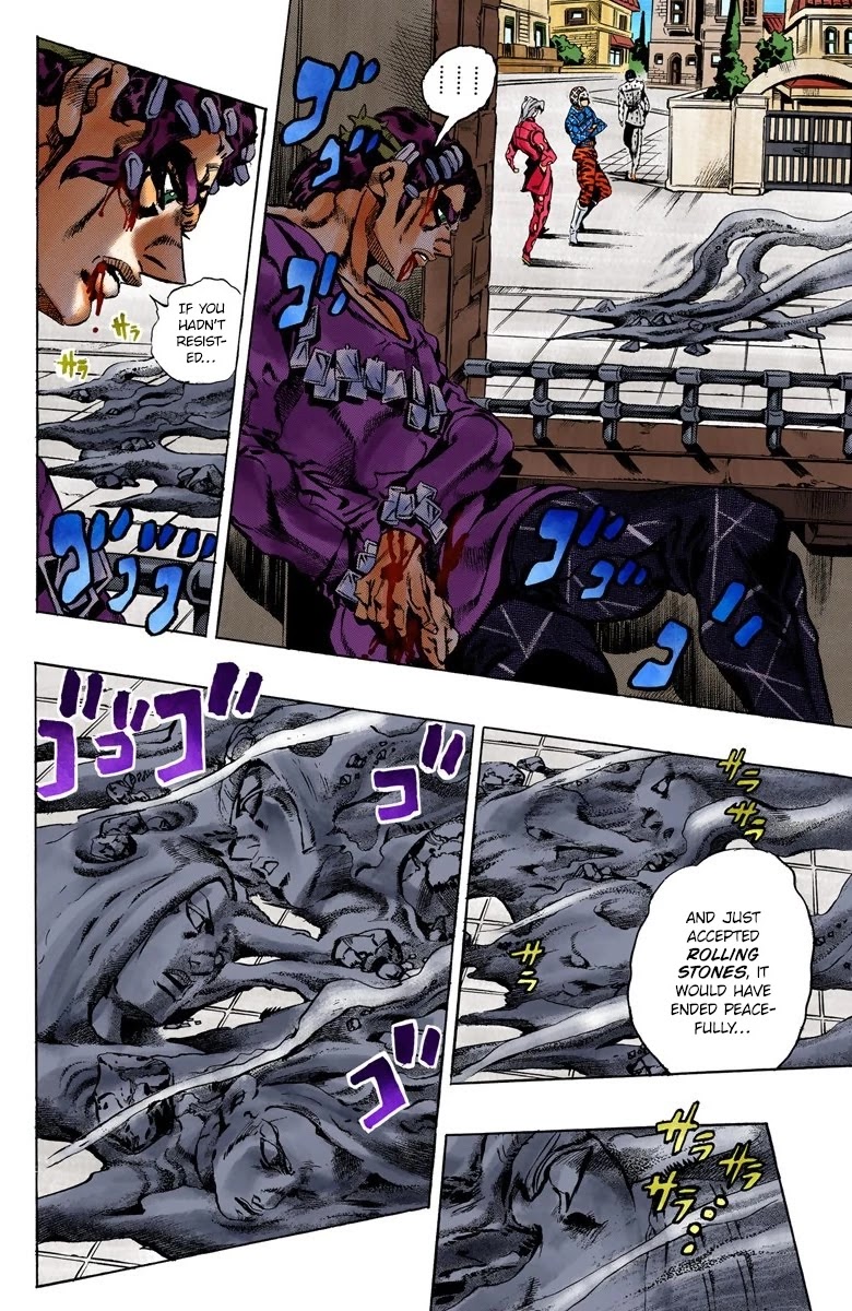 JoJo's Bizarre Adventure Part 5 - Vento Aureo (Official Colored) chapter 155 page 10
