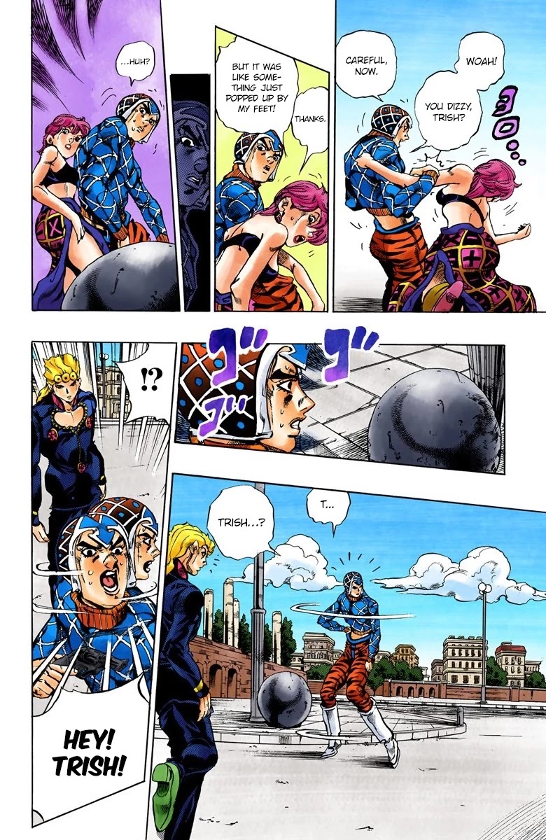 JoJo's Bizarre Adventure Part 5 - Vento Aureo (Official Colored) chapter 155 page 14