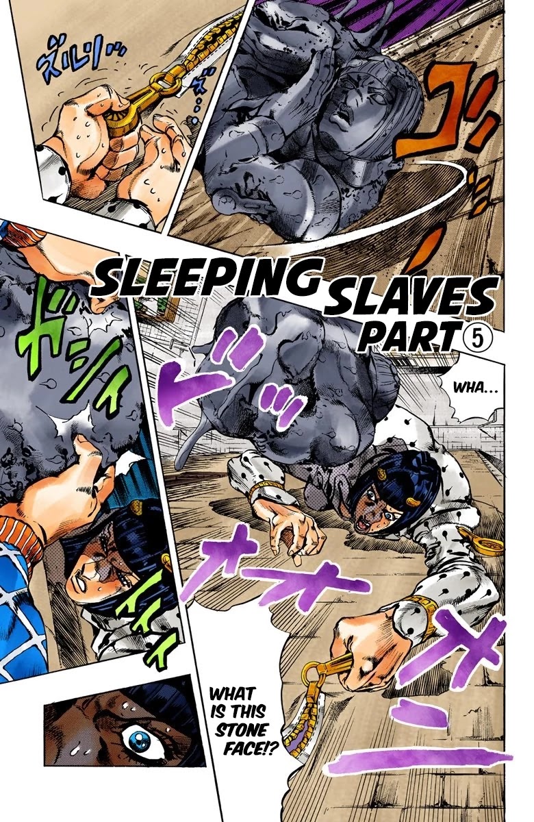 JoJo's Bizarre Adventure Part 5 - Vento Aureo (Official Colored) chapter 155 page 2