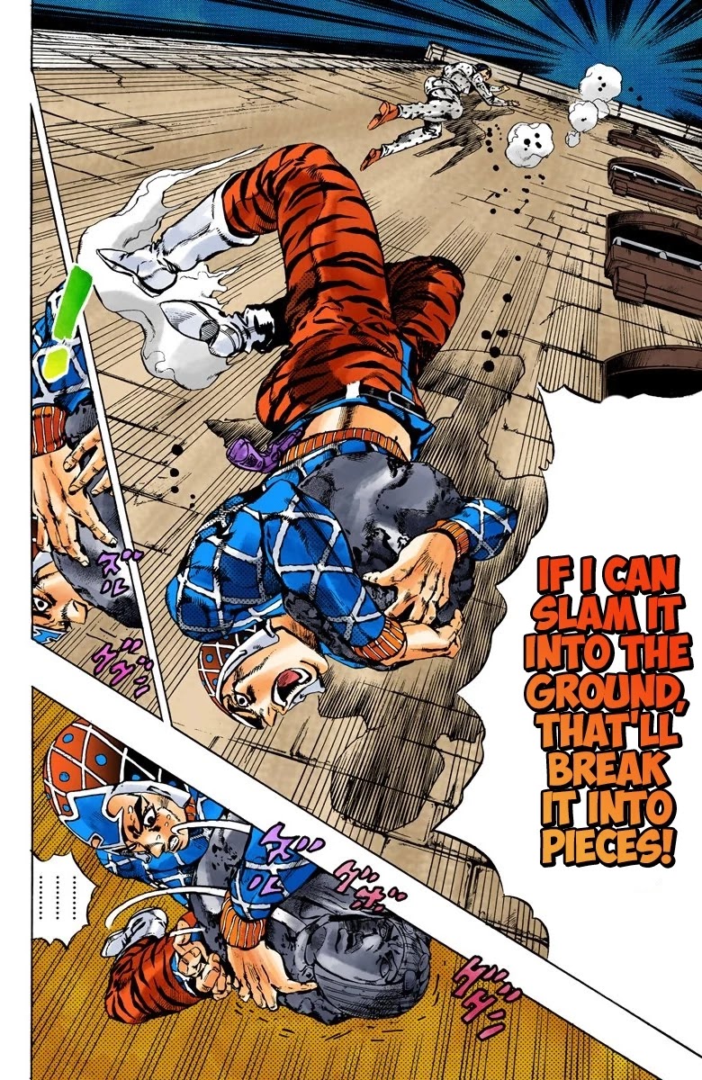 JoJo's Bizarre Adventure Part 5 - Vento Aureo (Official Colored) chapter 155 page 4